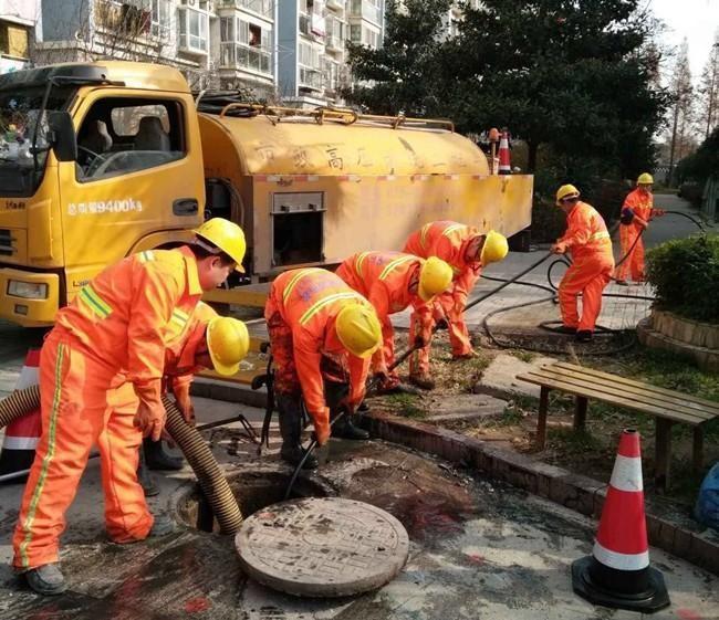 南宝镇市政管道清淤