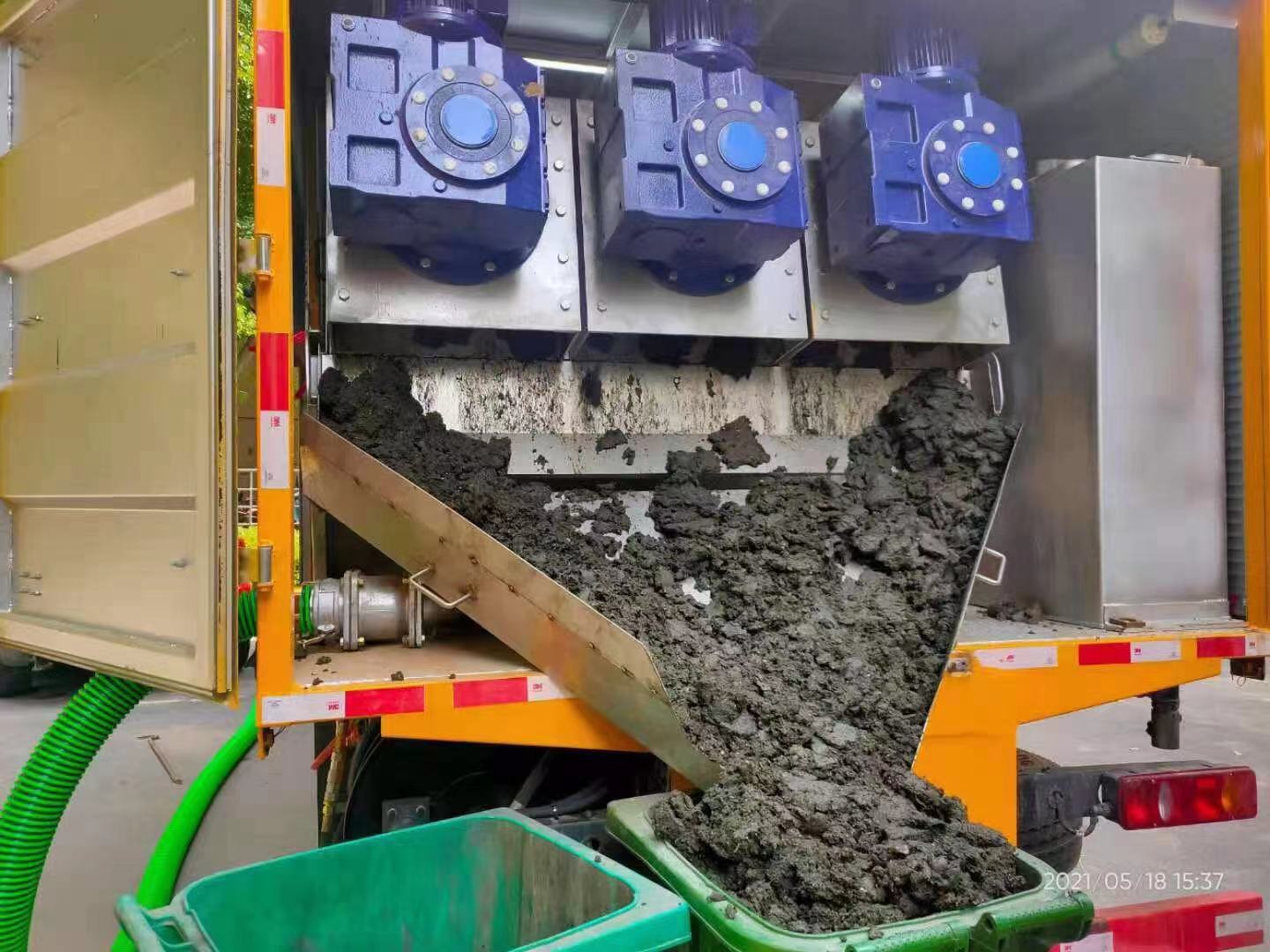 南宝镇化粪池清掏城市维护站-泥浆净化干湿分离处理